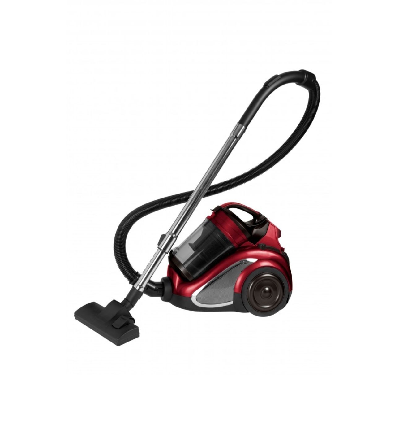 Aspirator fara sac-2200 Watt Negru/Rosu